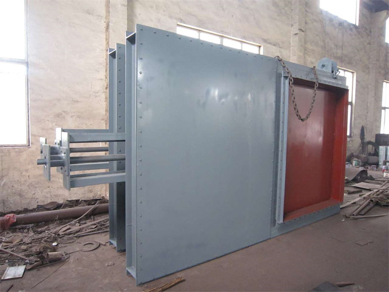 方型电动隔绝挡板阀