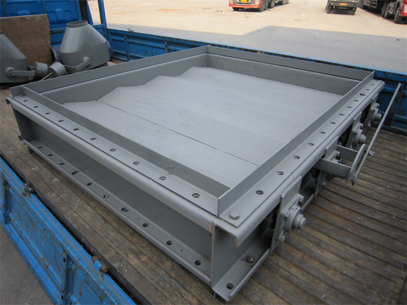 防腐涂层挡板门